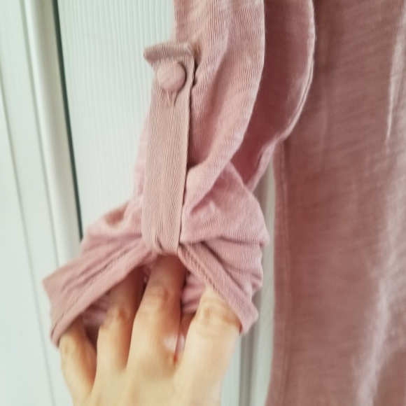 C. Keer Pink Sequin Fringe Trim Top - Picture 4 of 8